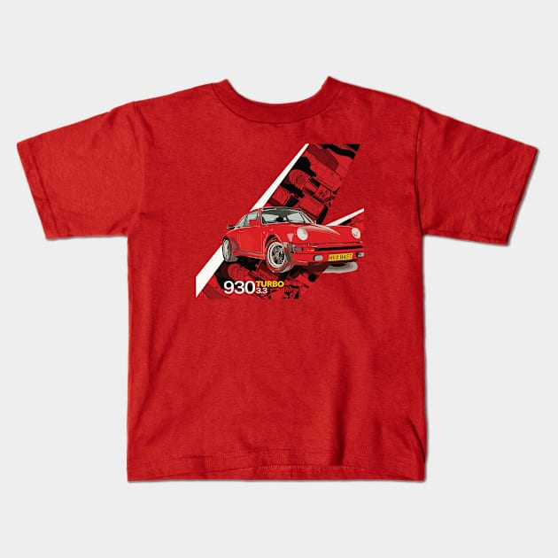 Vintage 930 Kids T-Shirt by IbisDesigns